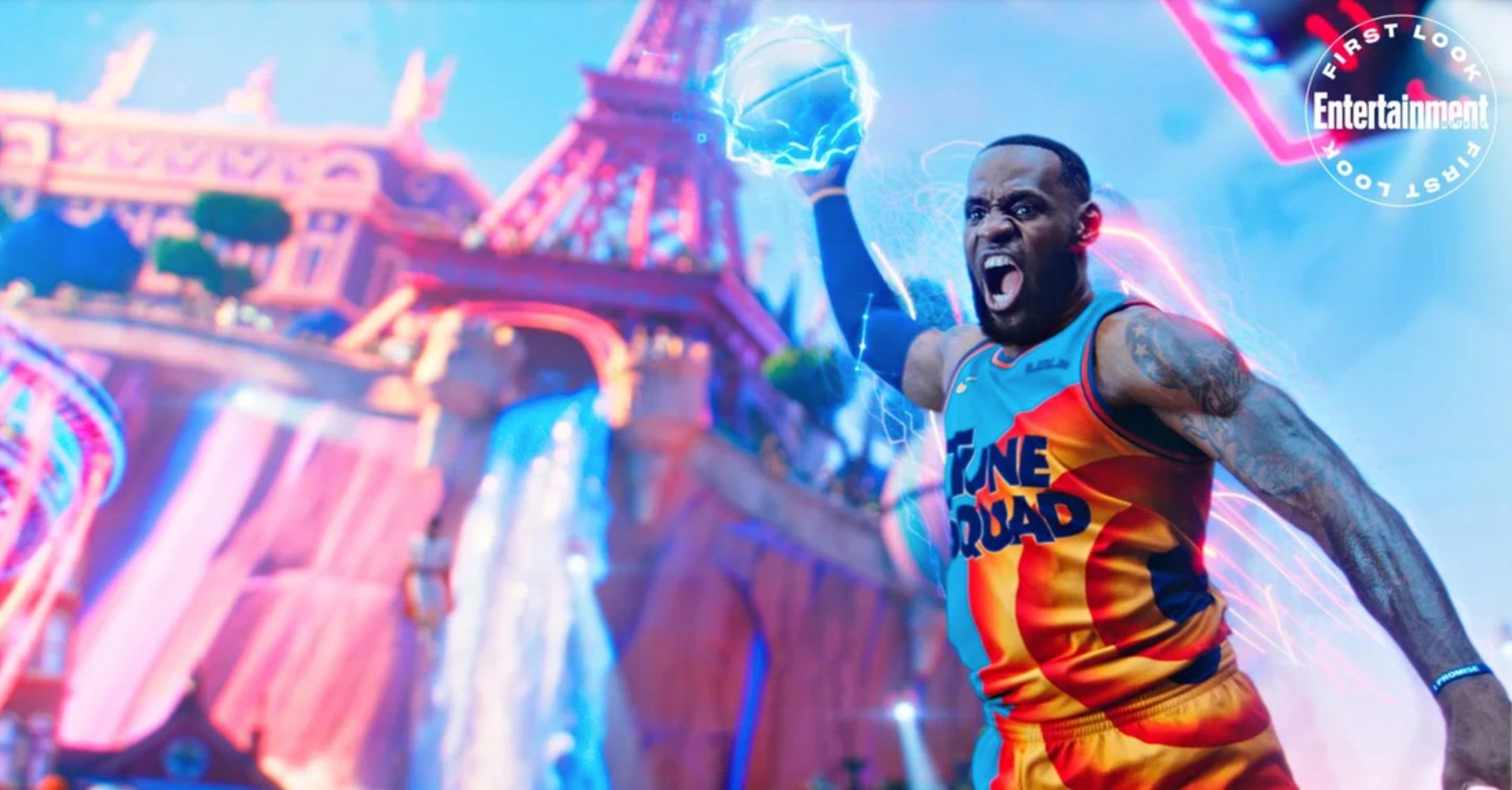 LeBron James in Space Jam 2