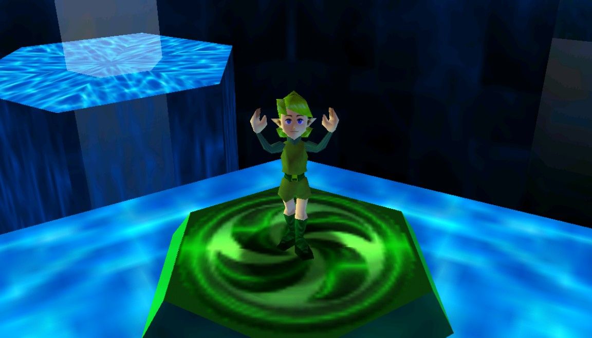 Legend of Zelda Ocarina of Time Saria Sages Heroes