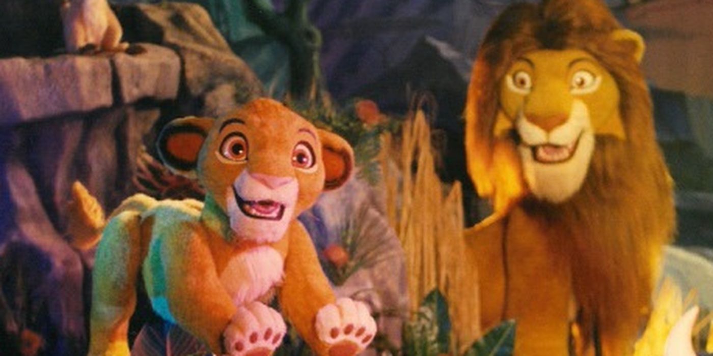 Lion King Puppets at Disney