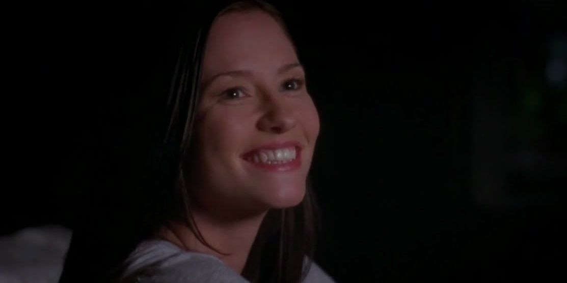 Lexie at the attic in Meredith's house