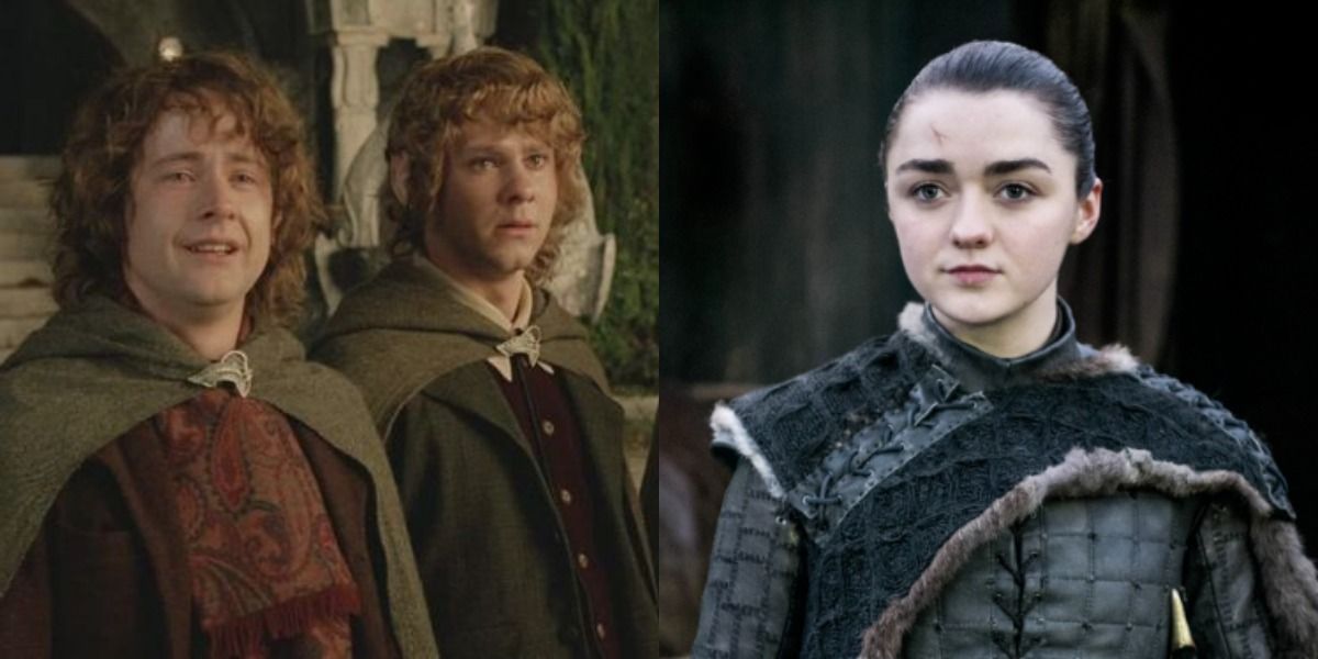 LotR &amp; Game of Thrones Merry, Pippin, &amp; Arya