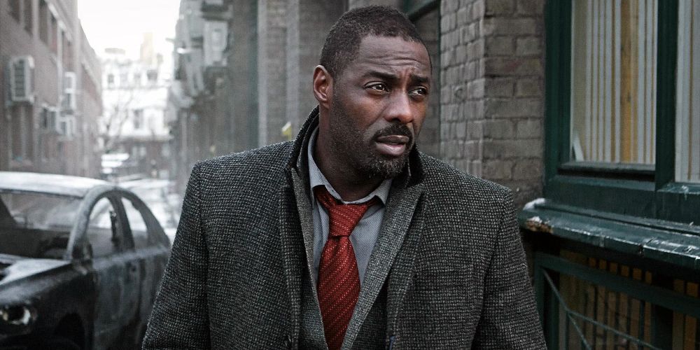 A close-up of Idris Elba in Luther