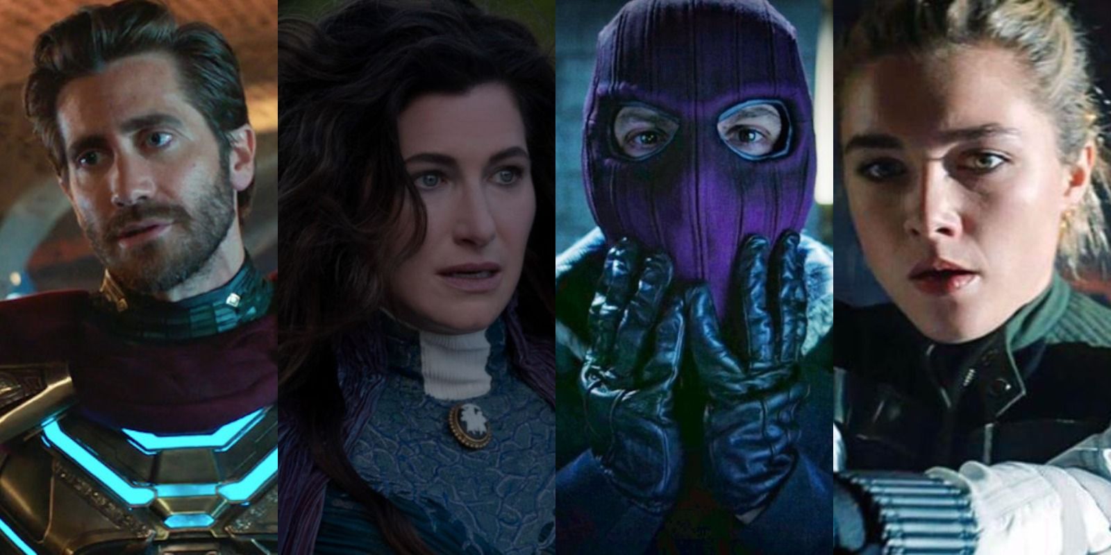 Mysterio, Agatha Harkness, Baron Zemo, and Yelena Belova