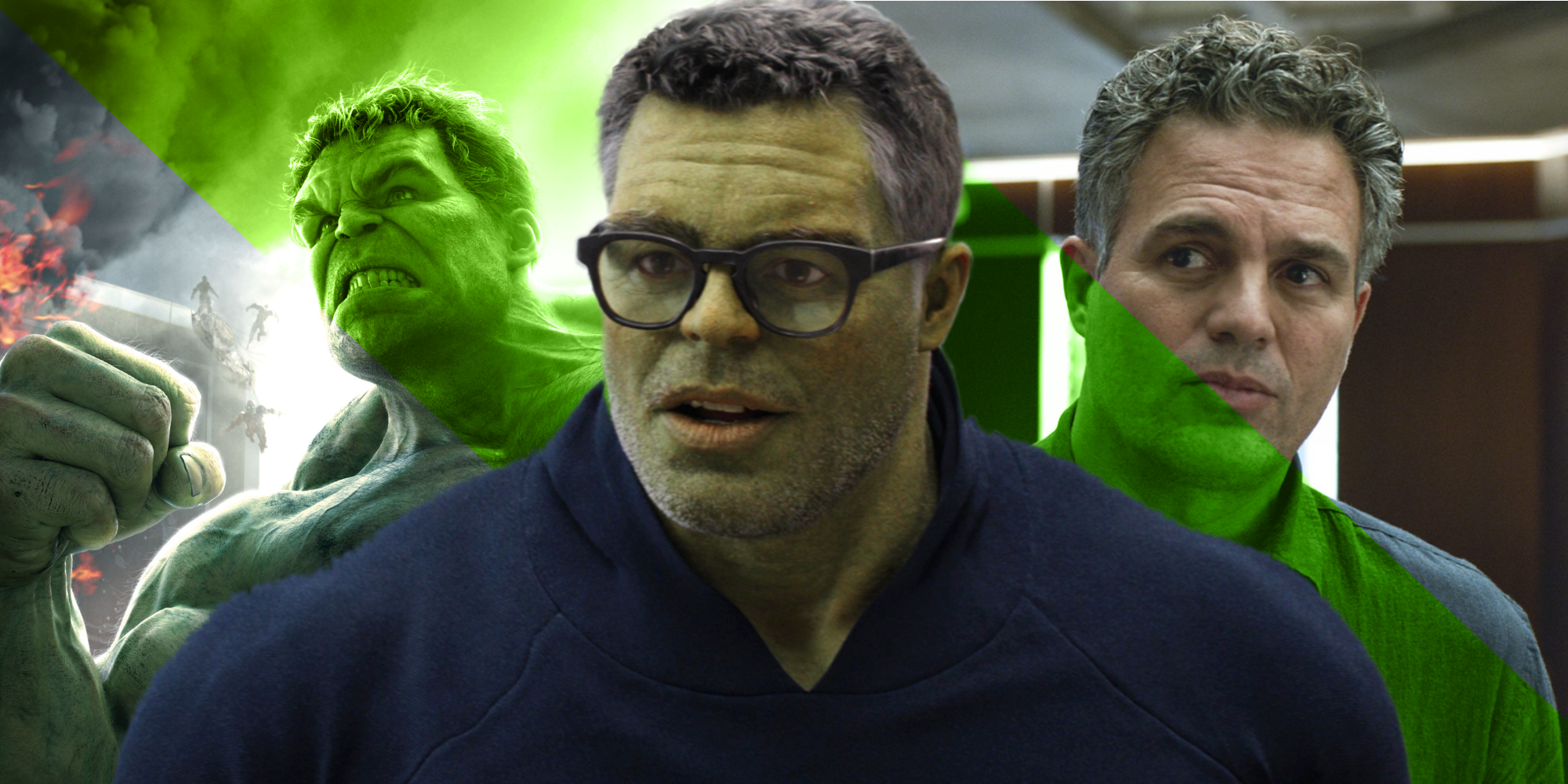 bruce banner turning into hulk