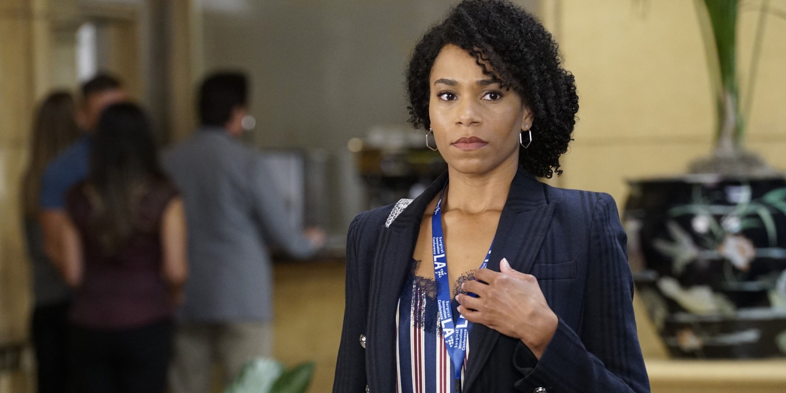 An image of Maggie Pierce at the medical conference