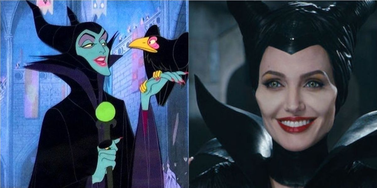 Disney Villains, Live Vs Animation