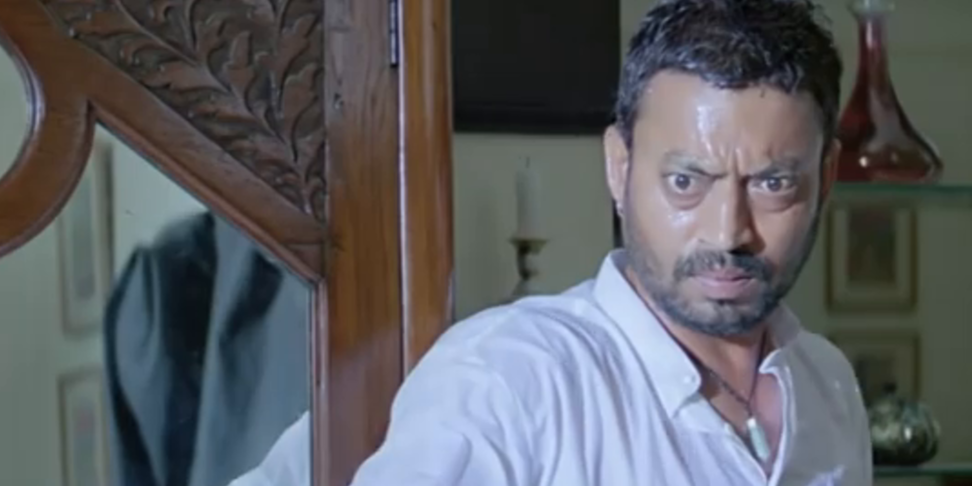 Irrfan looking any and troubled in Maqbool