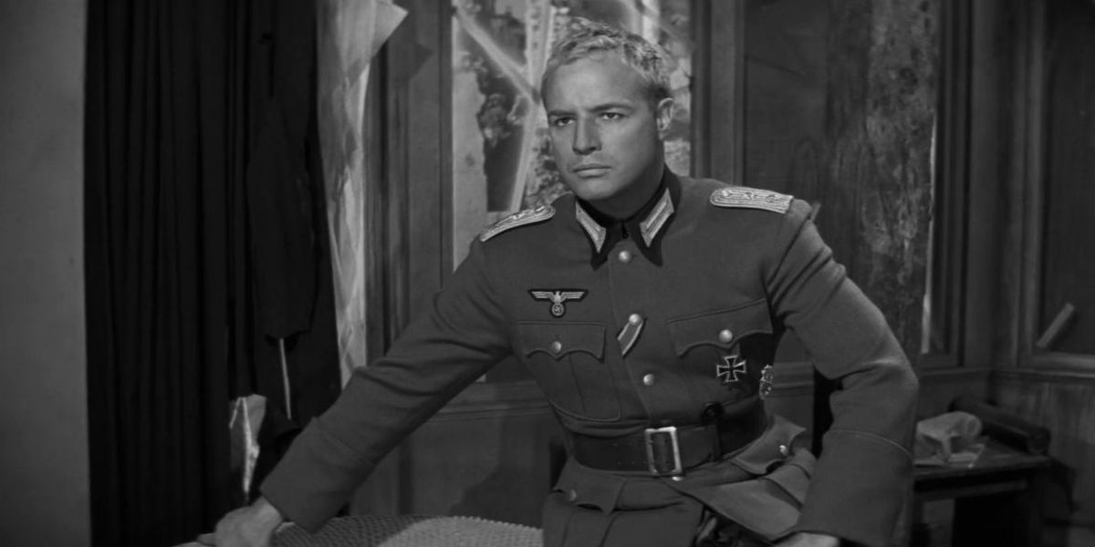 Marlon Brando as Christian in The Young Lions