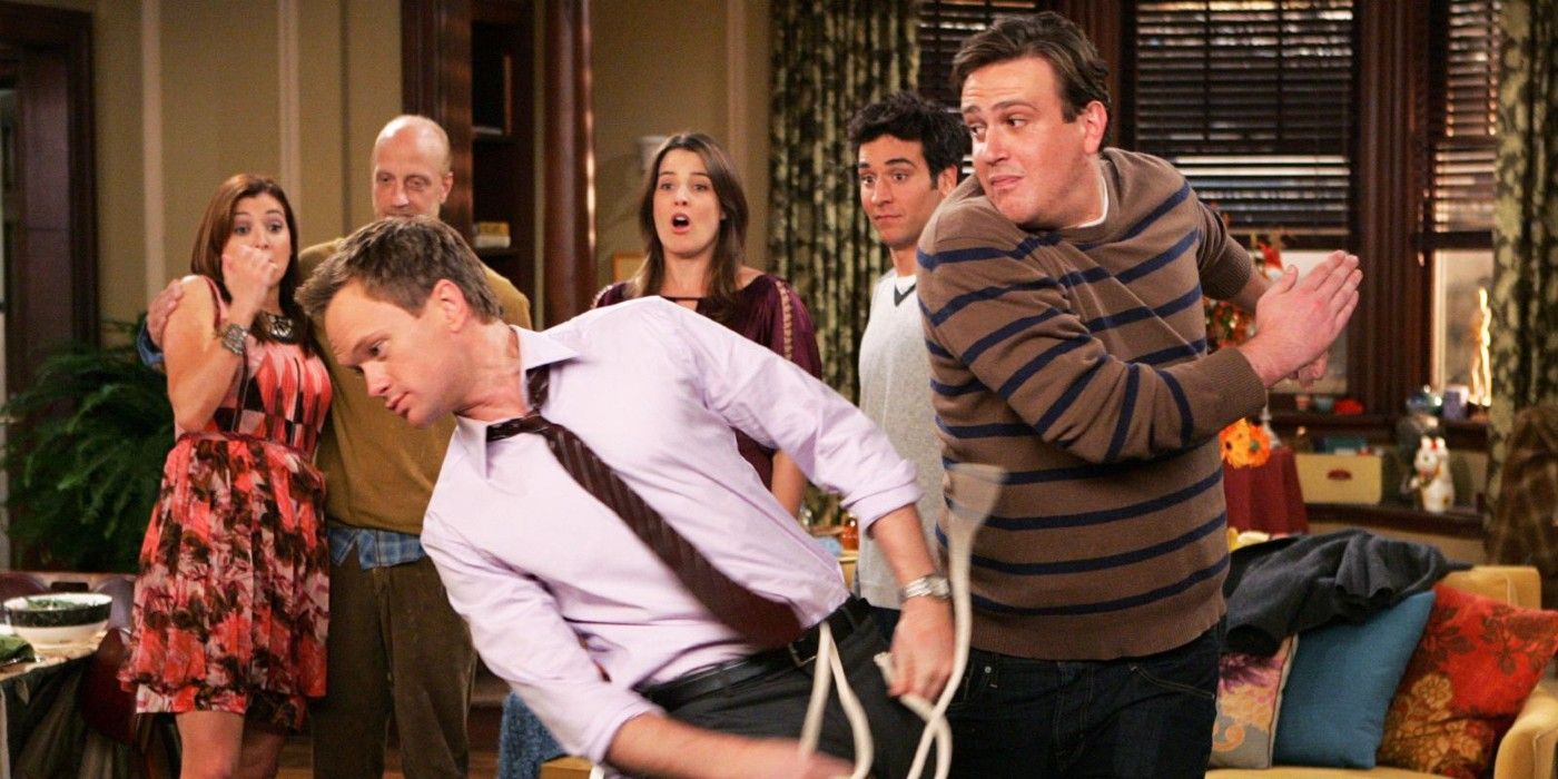 Marshall Slapping Barney How I Met Your Mother