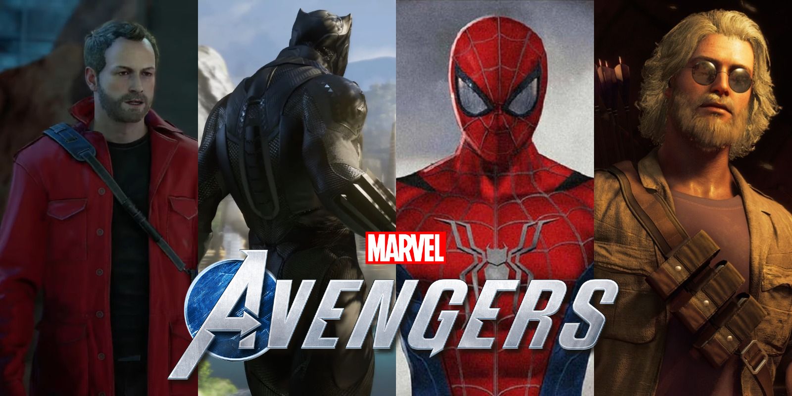 Black Panther, Spider-Man and other characters in Marvel's Avengers