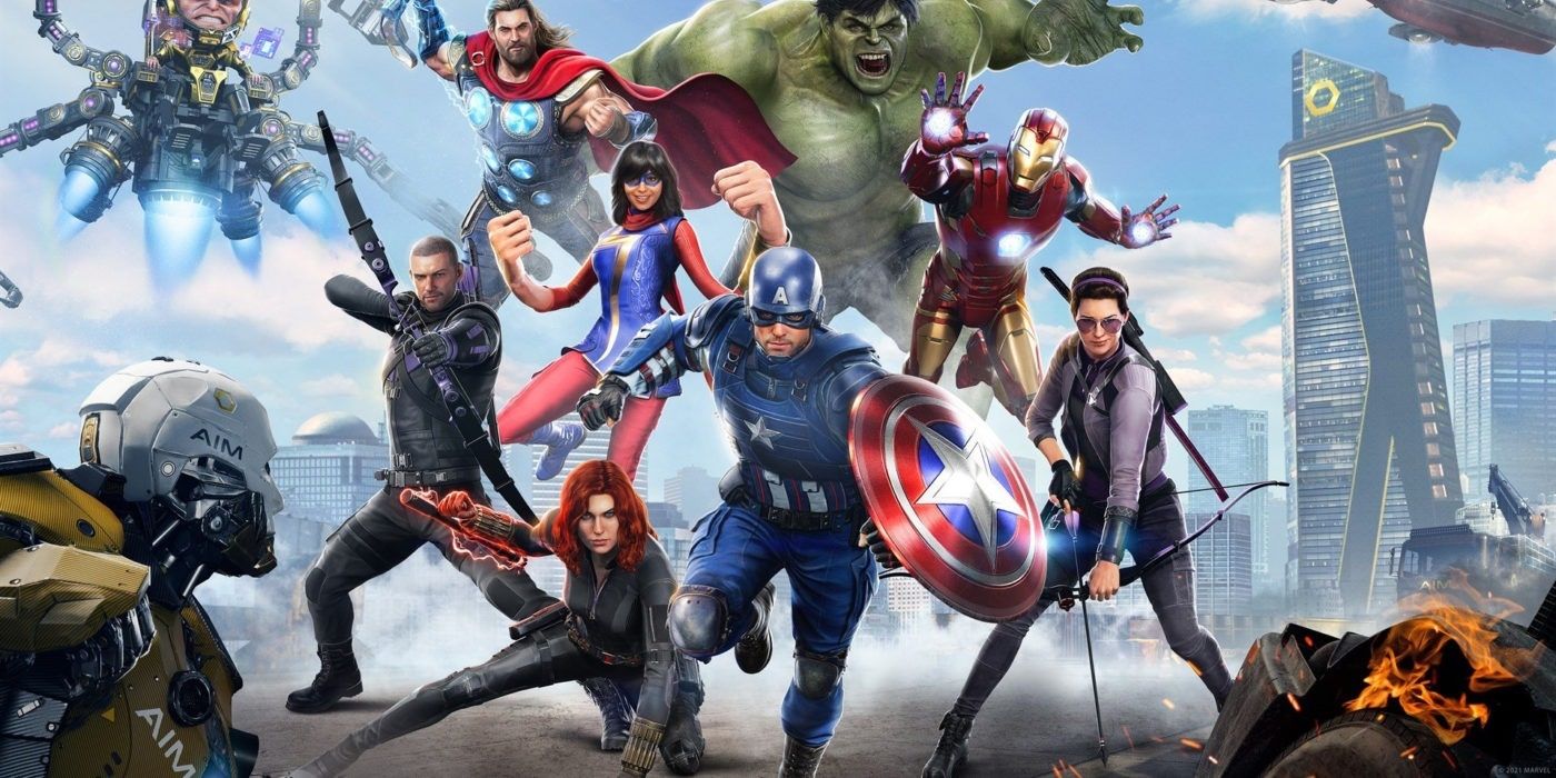 Marvel's Avengers PS5 cover