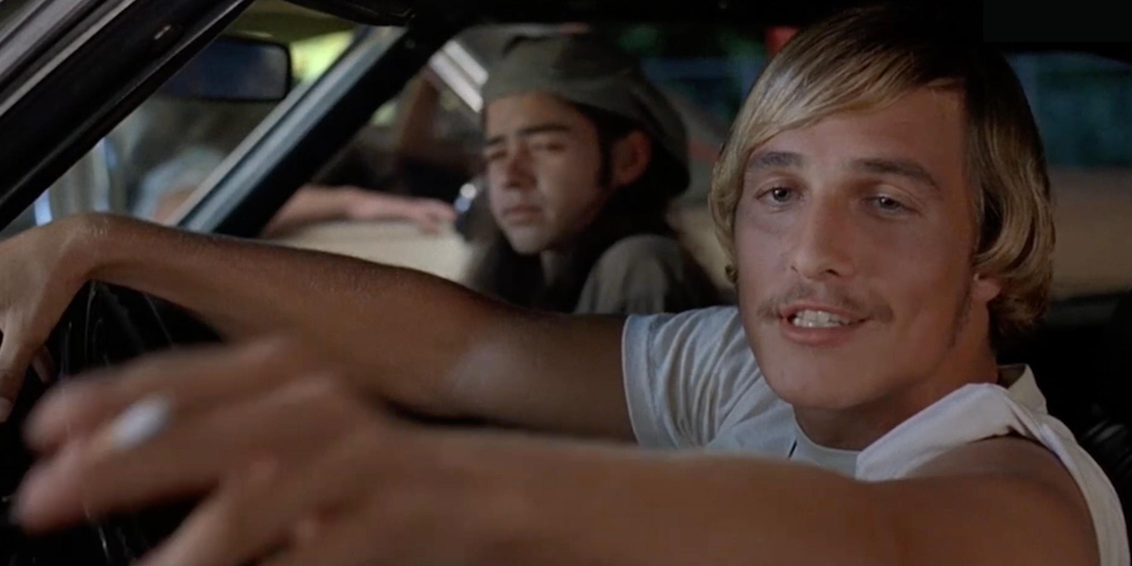 Matthew McConaughey as Wooderson in Dazed and Confused