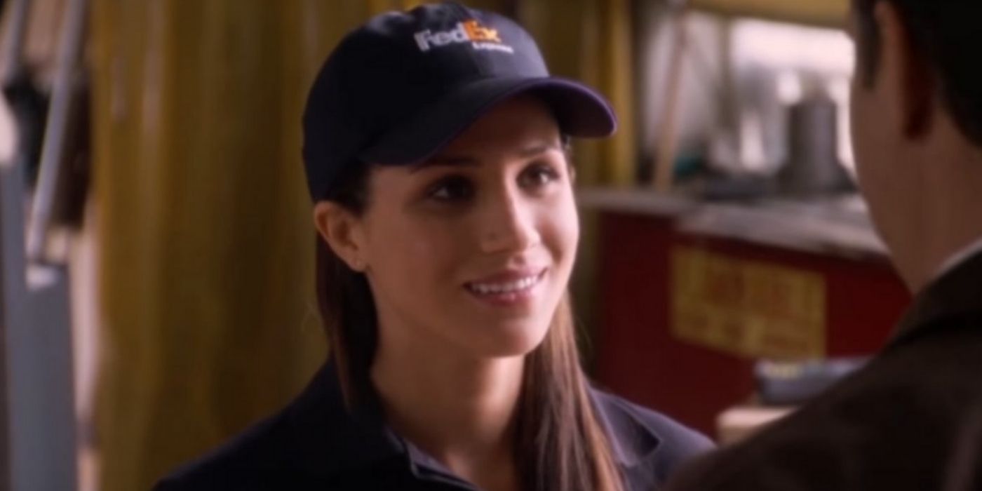 Meghan markle in horrible bosses as a delivery girl