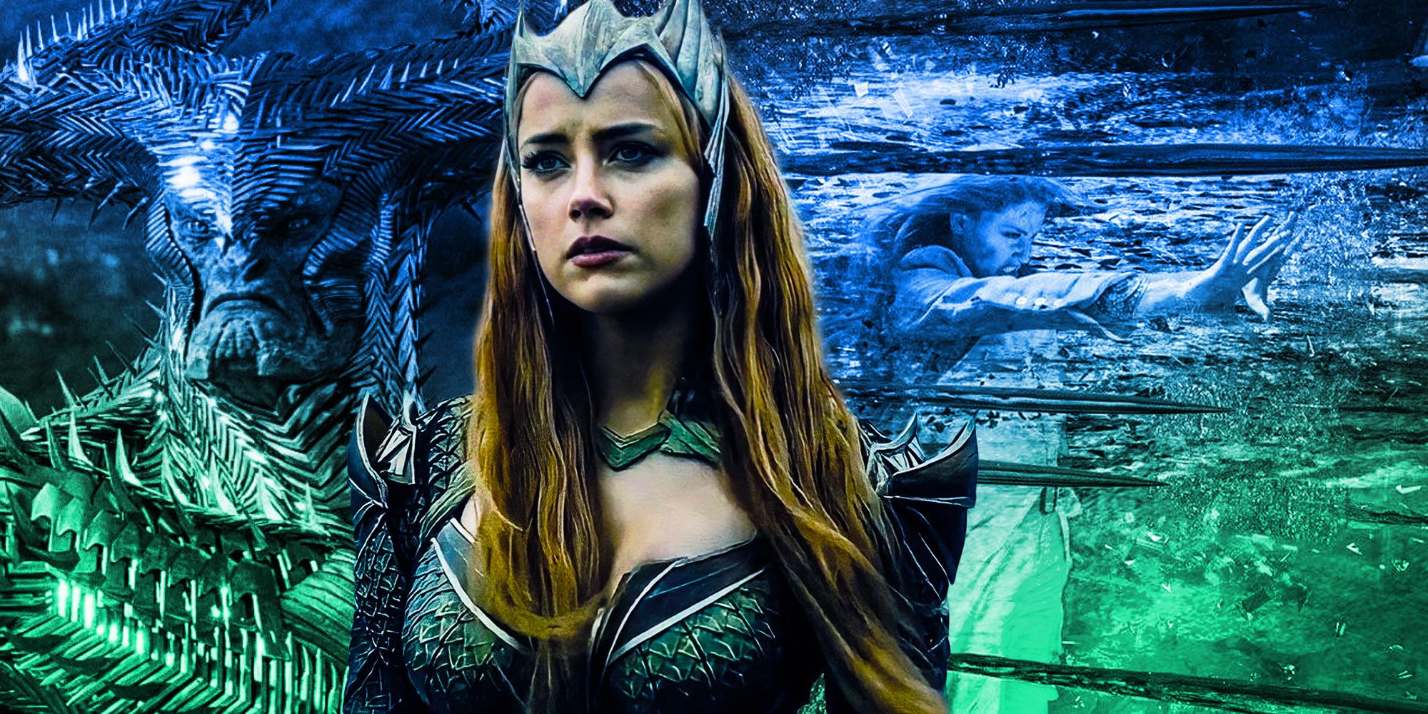 Mera Amber heard Coolest power introduced in Justice league snydercut aquaman steppenwolf
