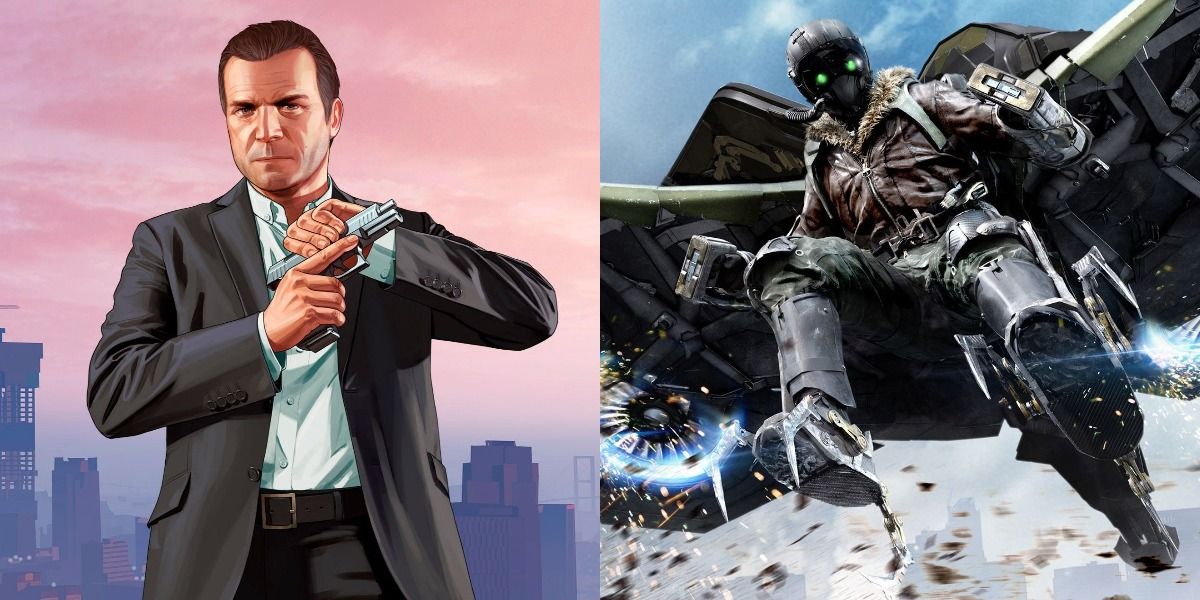 Michael De Santa from GTA V and The Vulture from Spider-Man: Homecoming.