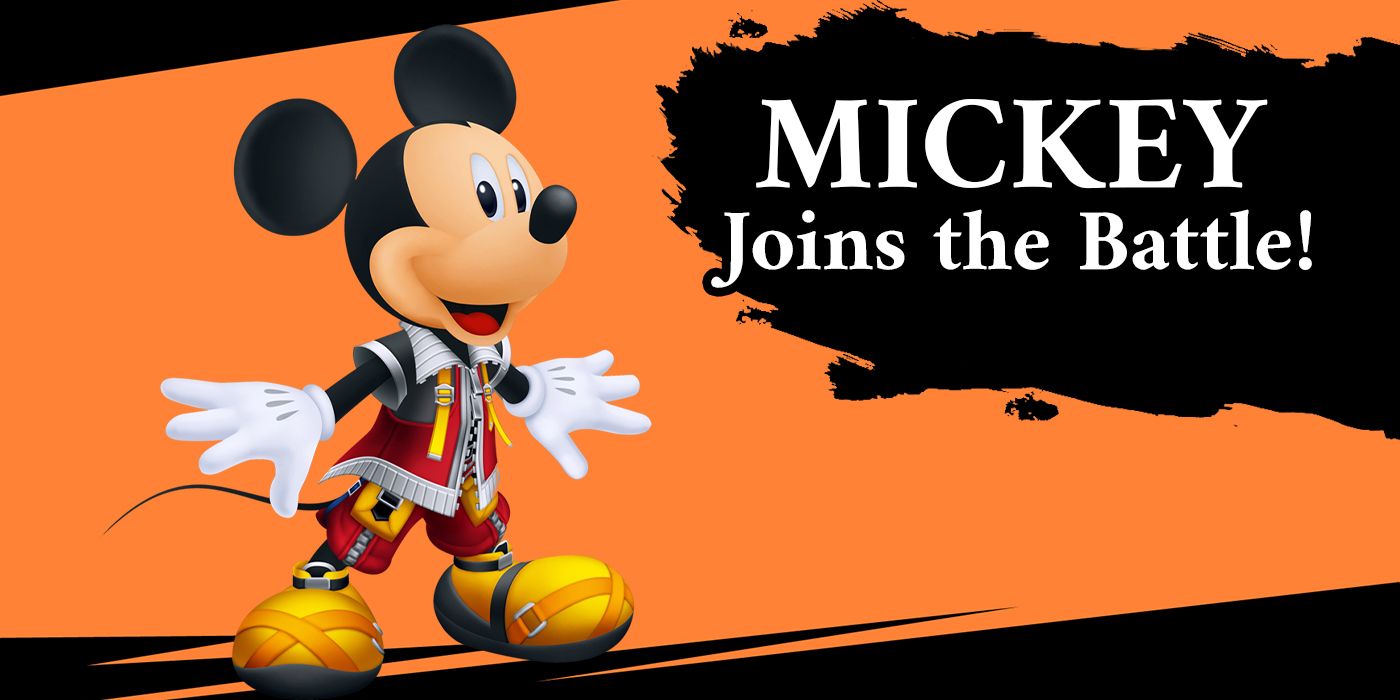 Mickey Mouse Smash Bros. Character Screen