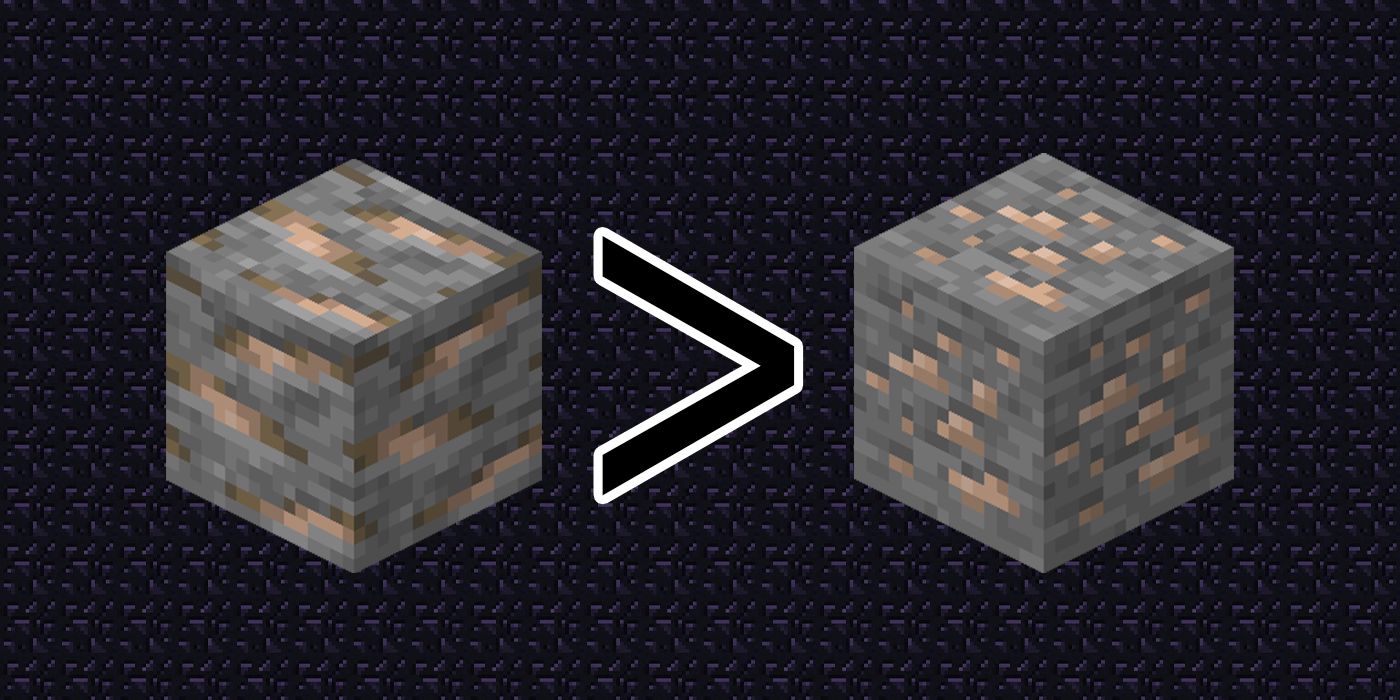 Minecraft New Ore Textures Fix Old