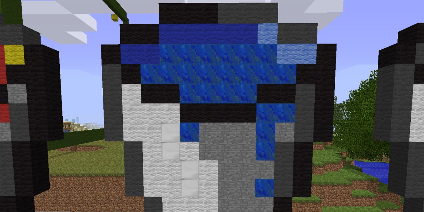Minecraft Water Mural Showcases The Power Of A Single Bucket