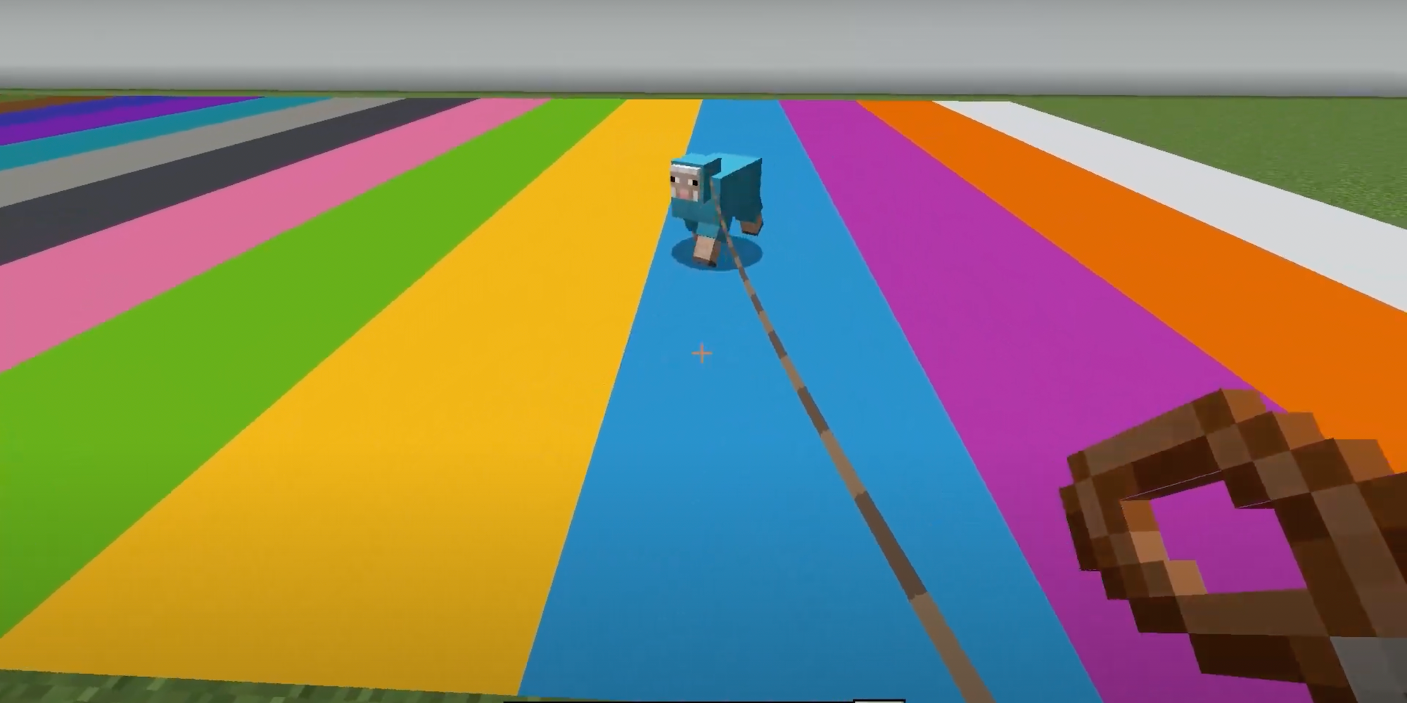Minecraft's Clever Chameleon Sheep Creations Change Color Every Block