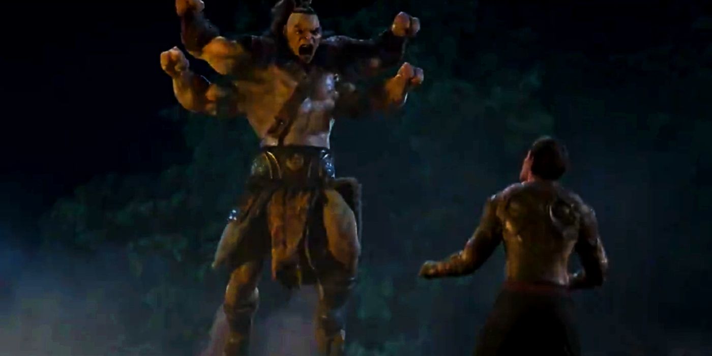 Mortal Kombat Cole Goro Fight