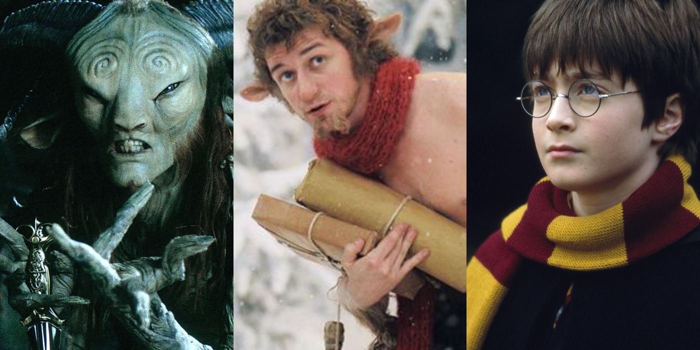 Images from L to R: Pan's Labyrinth, Chronicles of Narnia, Harry Potter