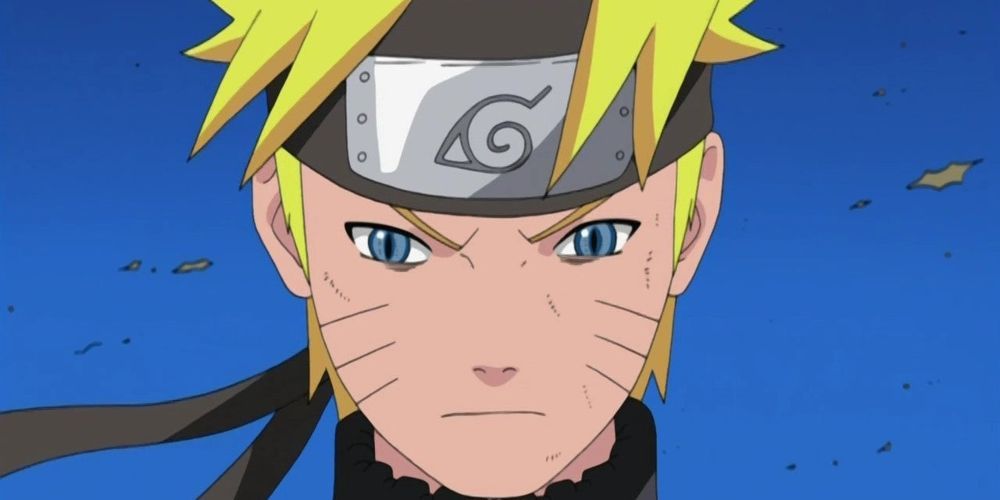 Naruto, o personagem titular do anime shonen.