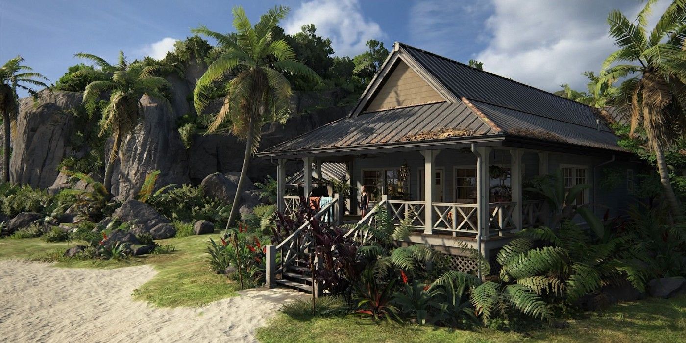 Nathan Drake and Elena Fisher Beach House Uncharted 4