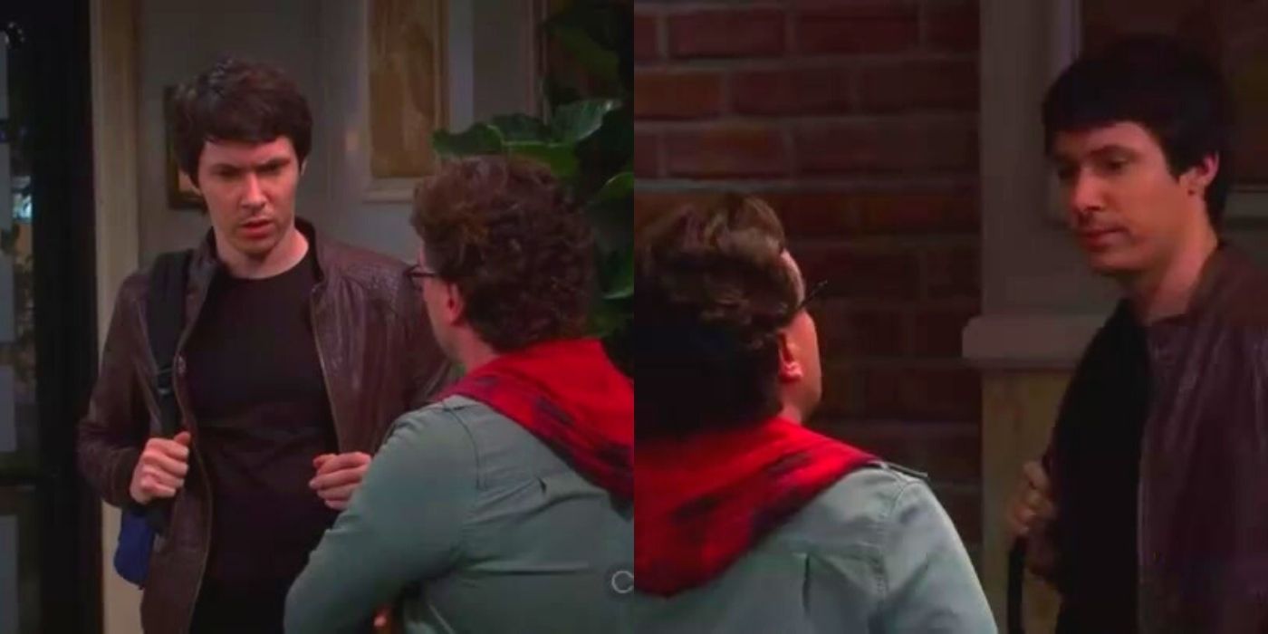 Cole and Leonard talking on TBBT
