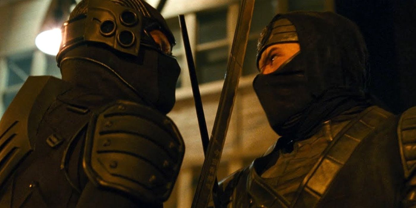 Scott Adkins stars in the 2009 film Ninja