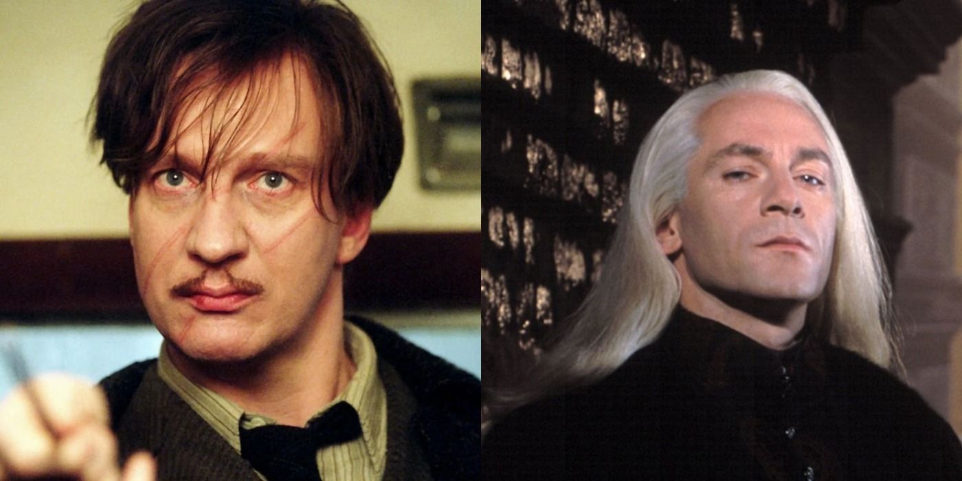 Nymphadora Tonks and Lucius Malfoy from Harry Potter