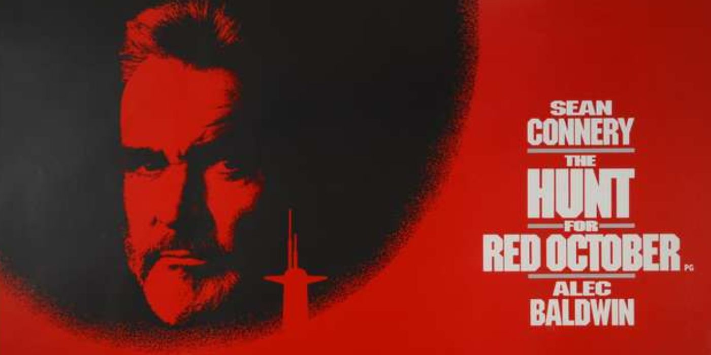 Original theatrical poster for The Hunt For Red October. 