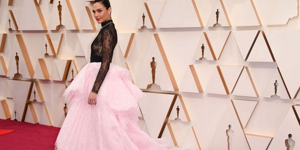 Gal Gadot wearing an exquisite dress.
