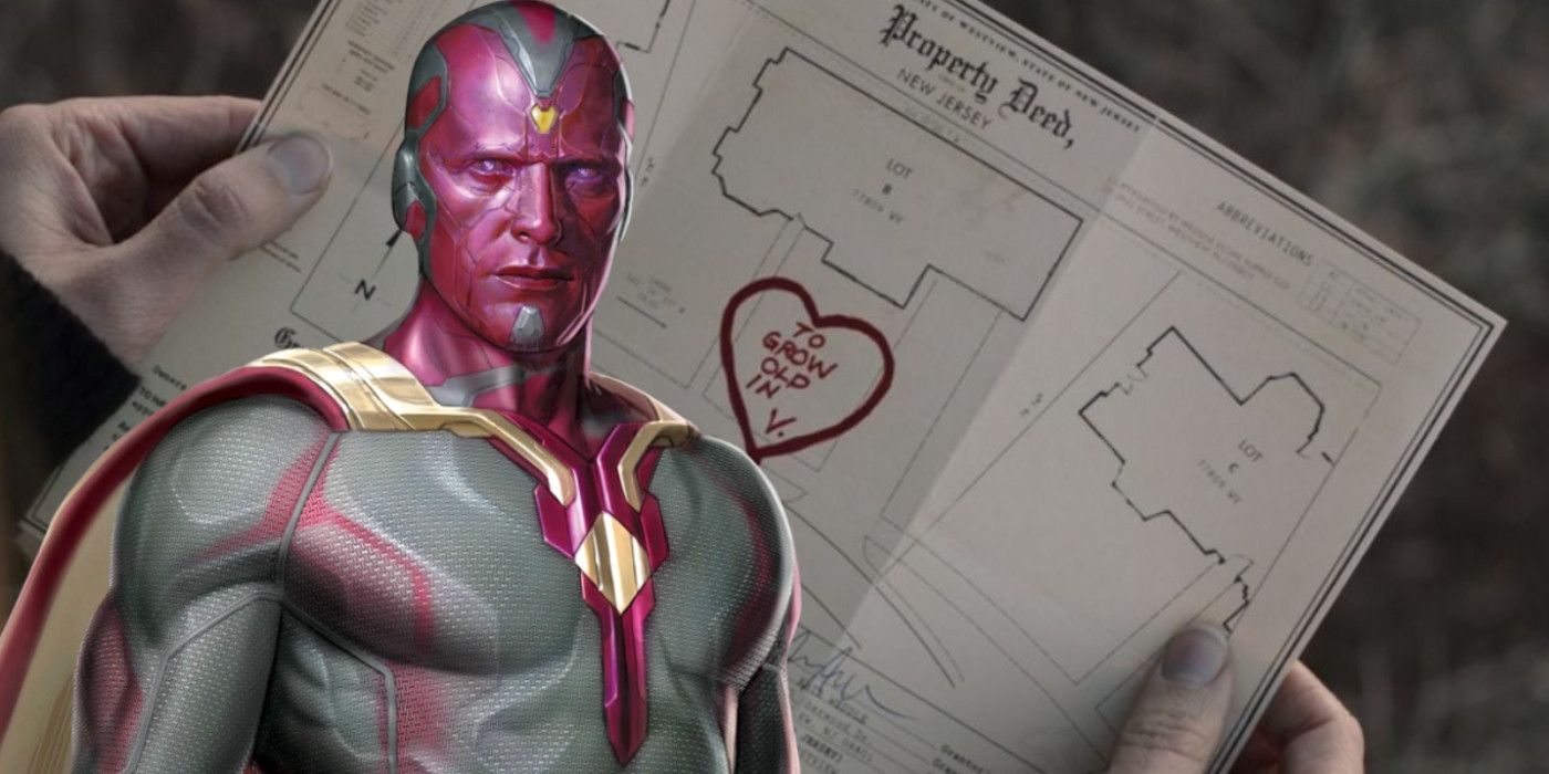 Paul Bettany as Vision Property Deed WandaVision
