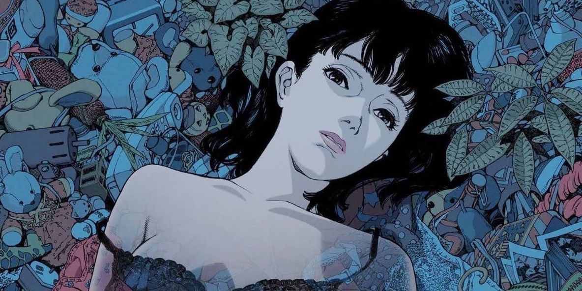 A woman in Perfect Blue