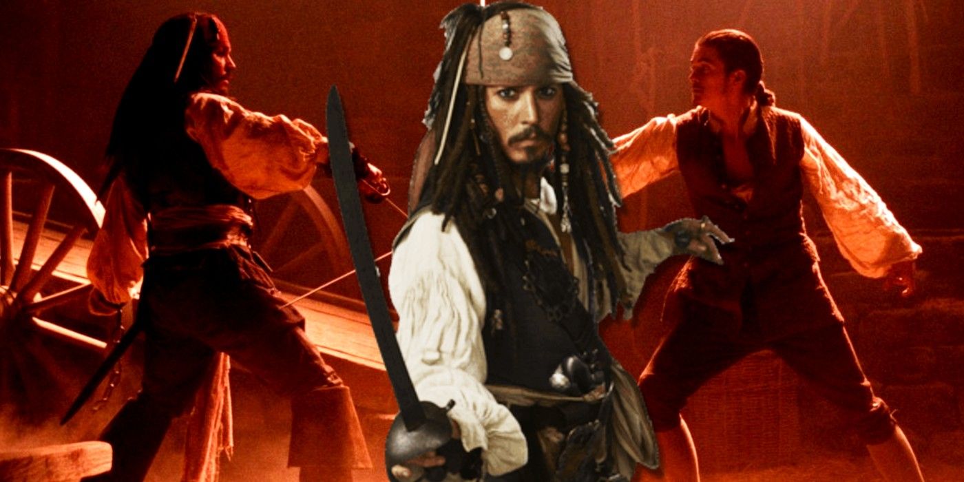 Pirates of The Caribbean Jack Sparrow Swords