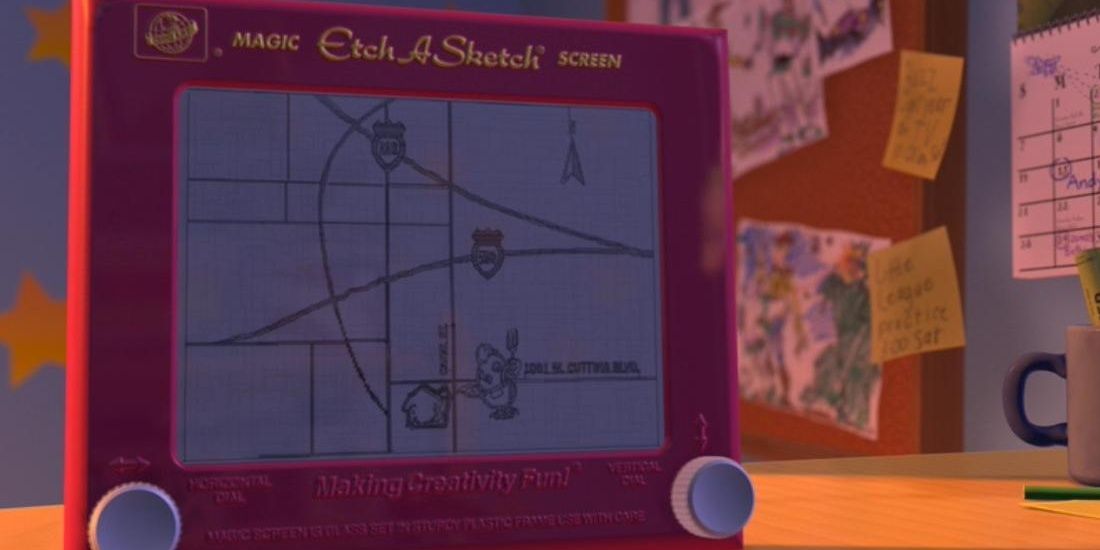 Etch-a-Sketch draws the map to Al's Toy Barn