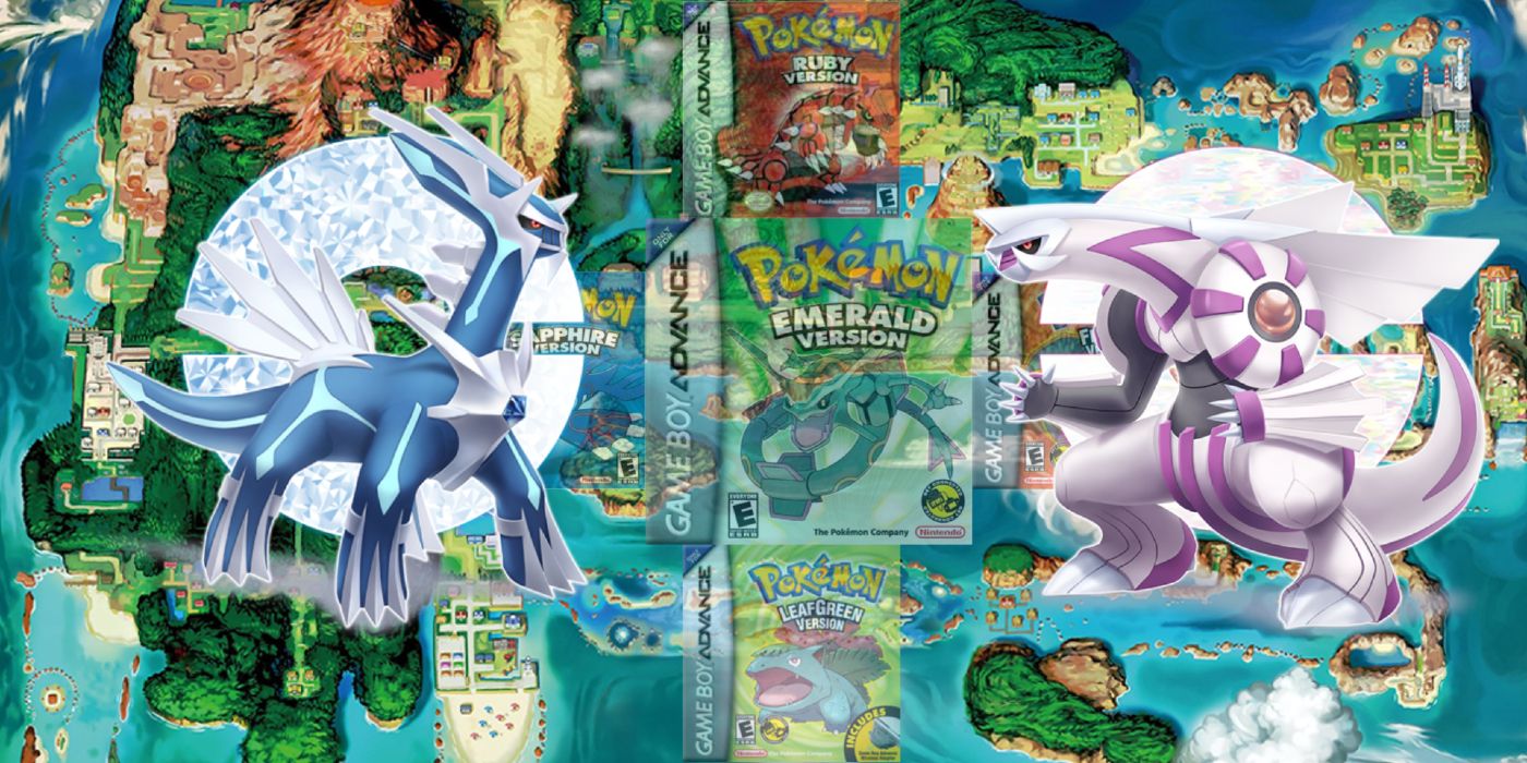 JOGUEI O NOVO POKEMON BRILLIANT DIAMOND & SHINING PEARL QUE SAIU PARA GBA 