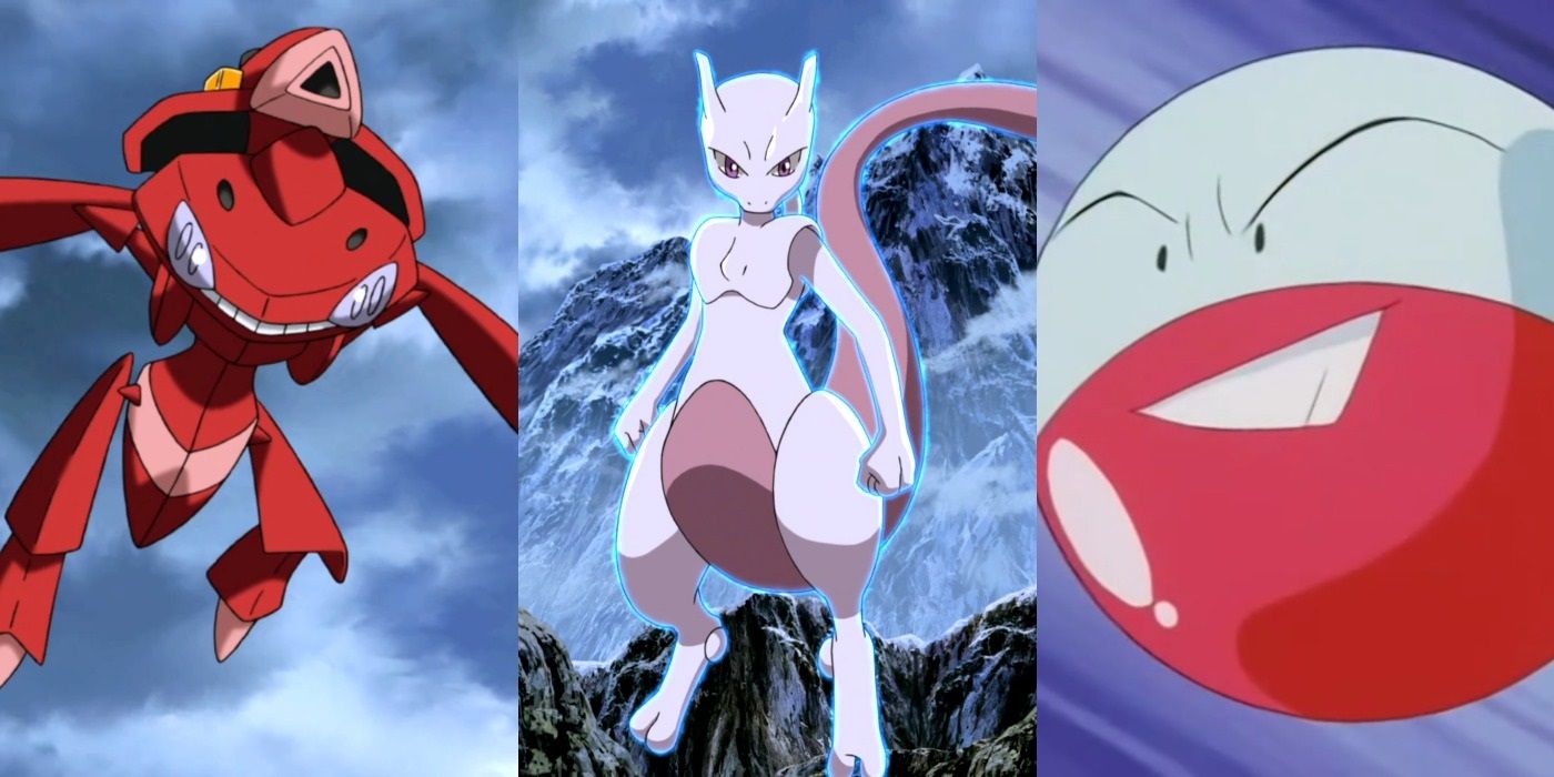 Pokemon Genesect Mewtwo Electrode Cover