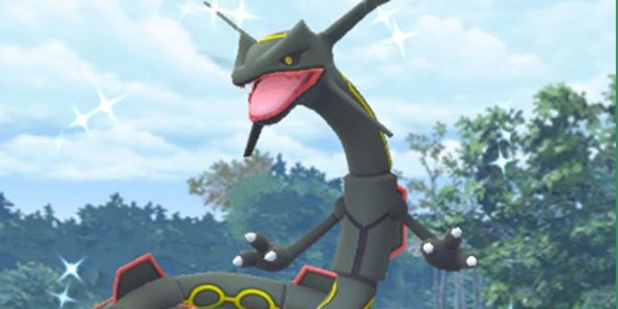 Pokemon Rayquaza shiny forme