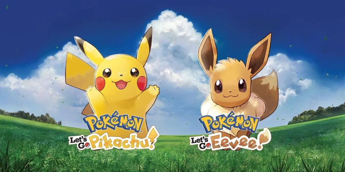 Promo art for Pokémon Let's Go, Pikachu! and Eevee!