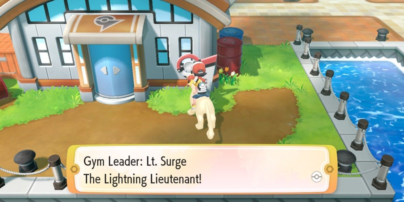 Pokemon Let's Go Lt. Surge Gym