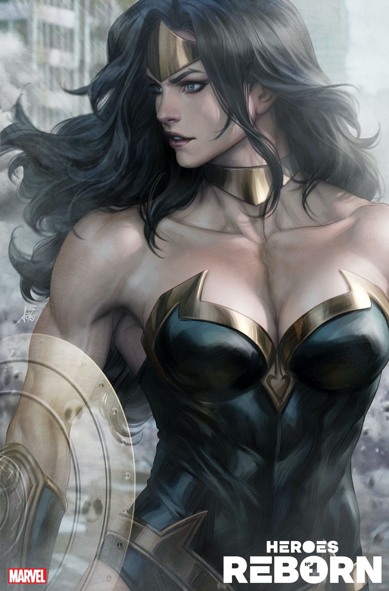 Marvel’s Version of Wonder Woman Shines in New Comic Cover