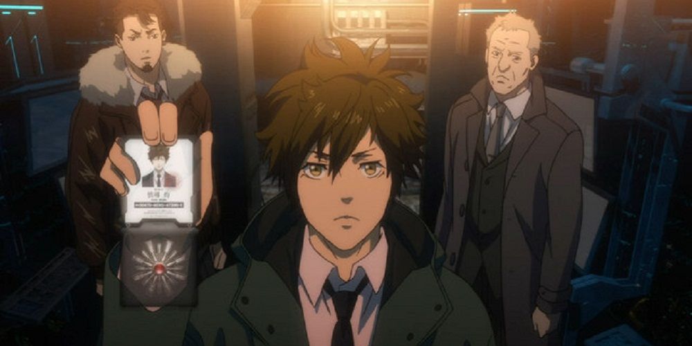 Scene from Psycho Pass 3 First Inspector