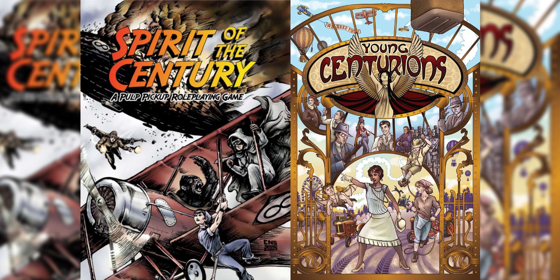Pulp Adventure RPGs Spirit Of The Century Young Centurions