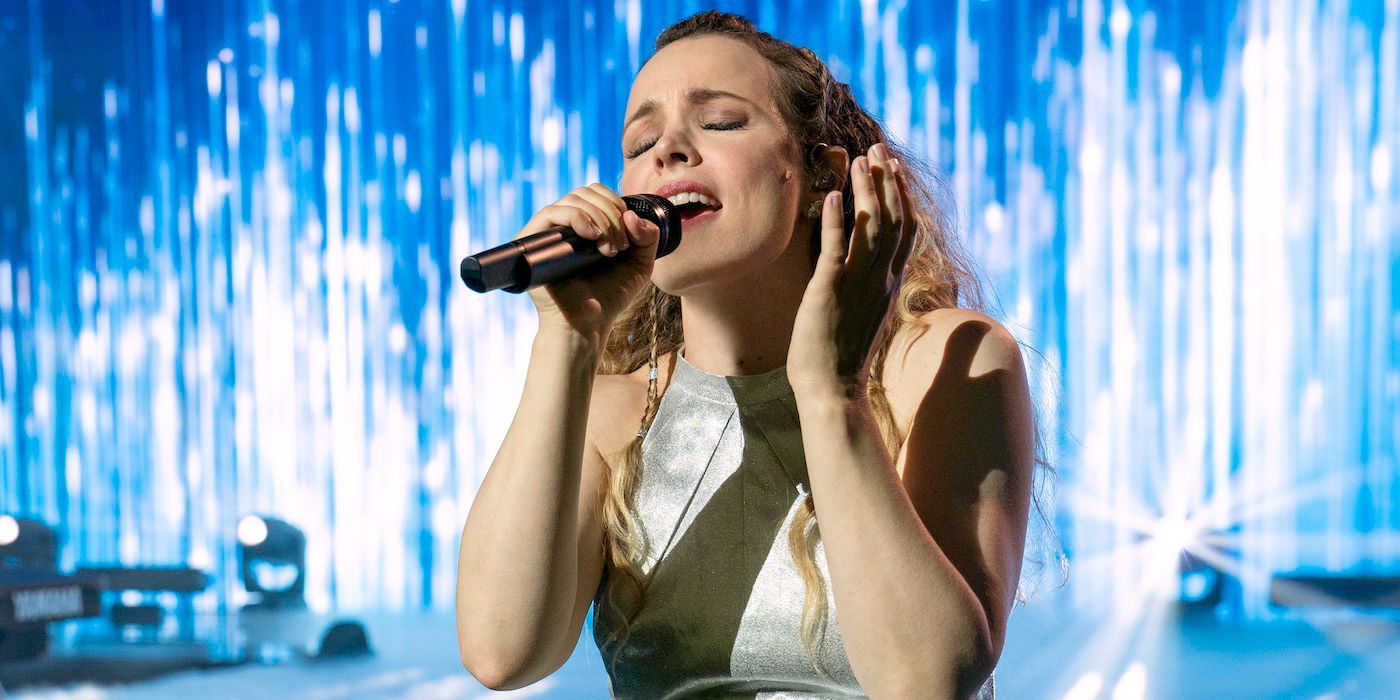 Rachel McAdams singing Husavik in Eurovision Song Contest The Story of Fire Saga