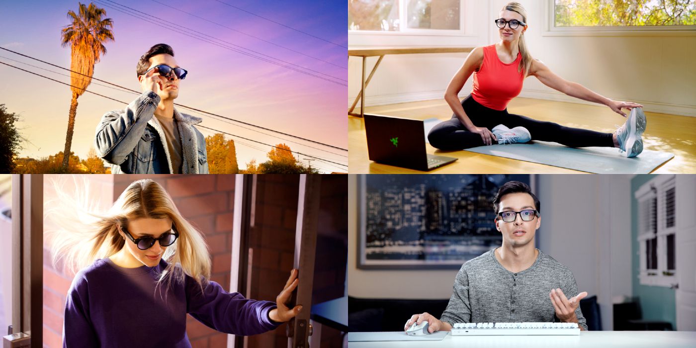 Razer Smart Glasses Double As Gaming Headset With Blue Light Filtering