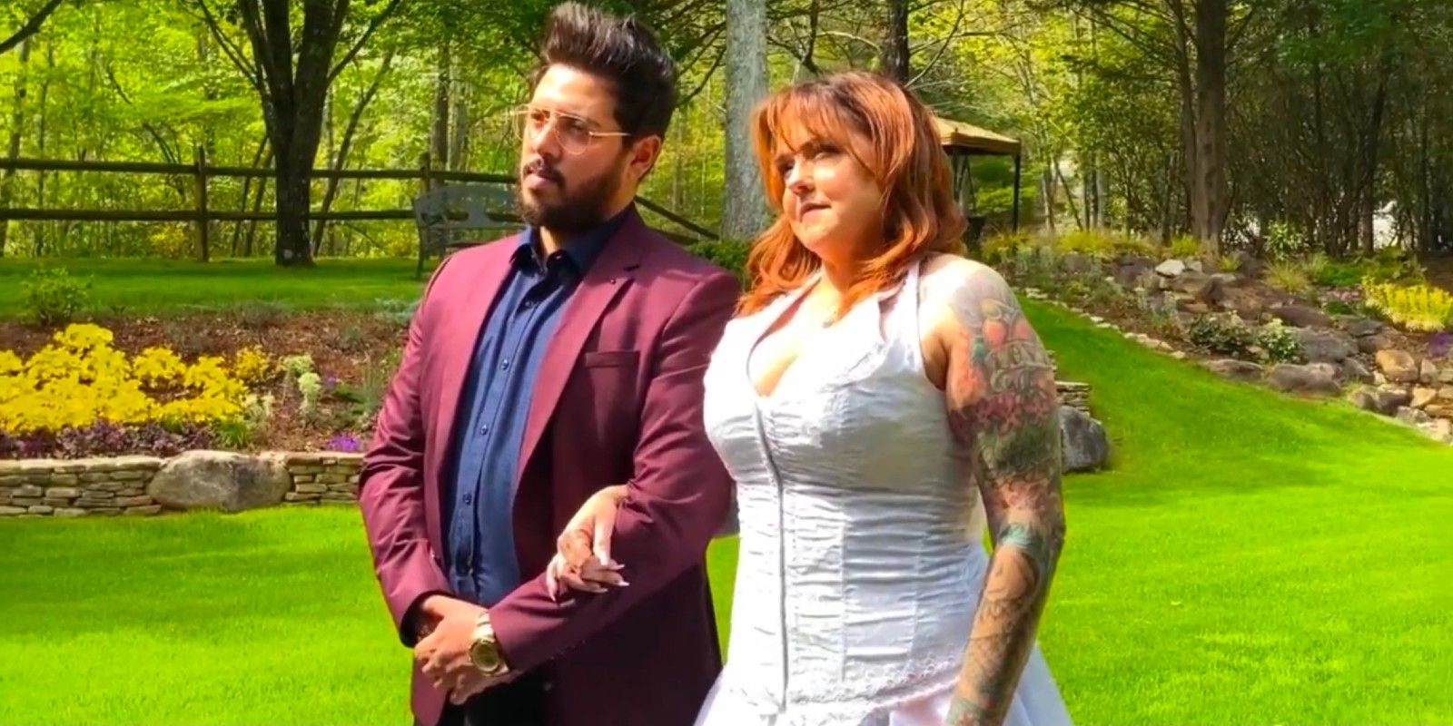 Rebecca Parrott Zied Hakimi 90 Day Fiancé Wedding Dress