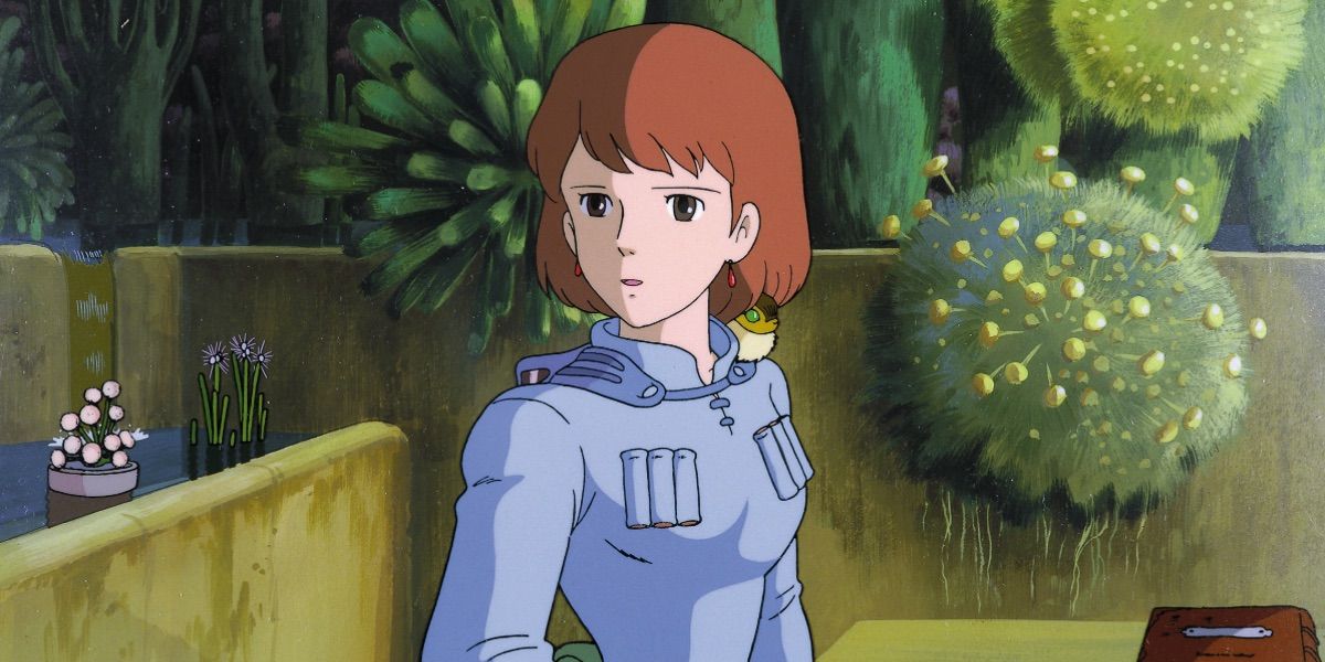 Nausicaa in Her Secret Garden in Nausicaa of the Valley of the Wind