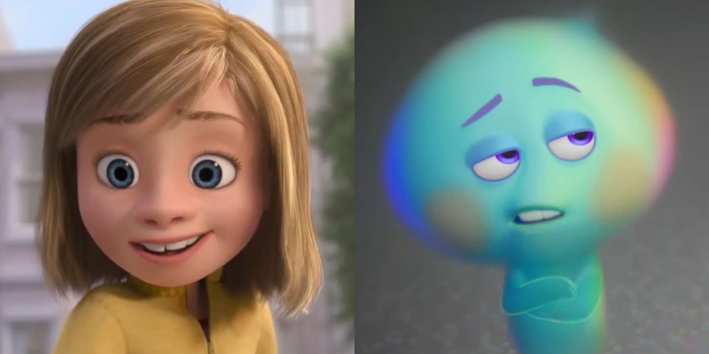 Riley from Inside Out and 22 from Soul