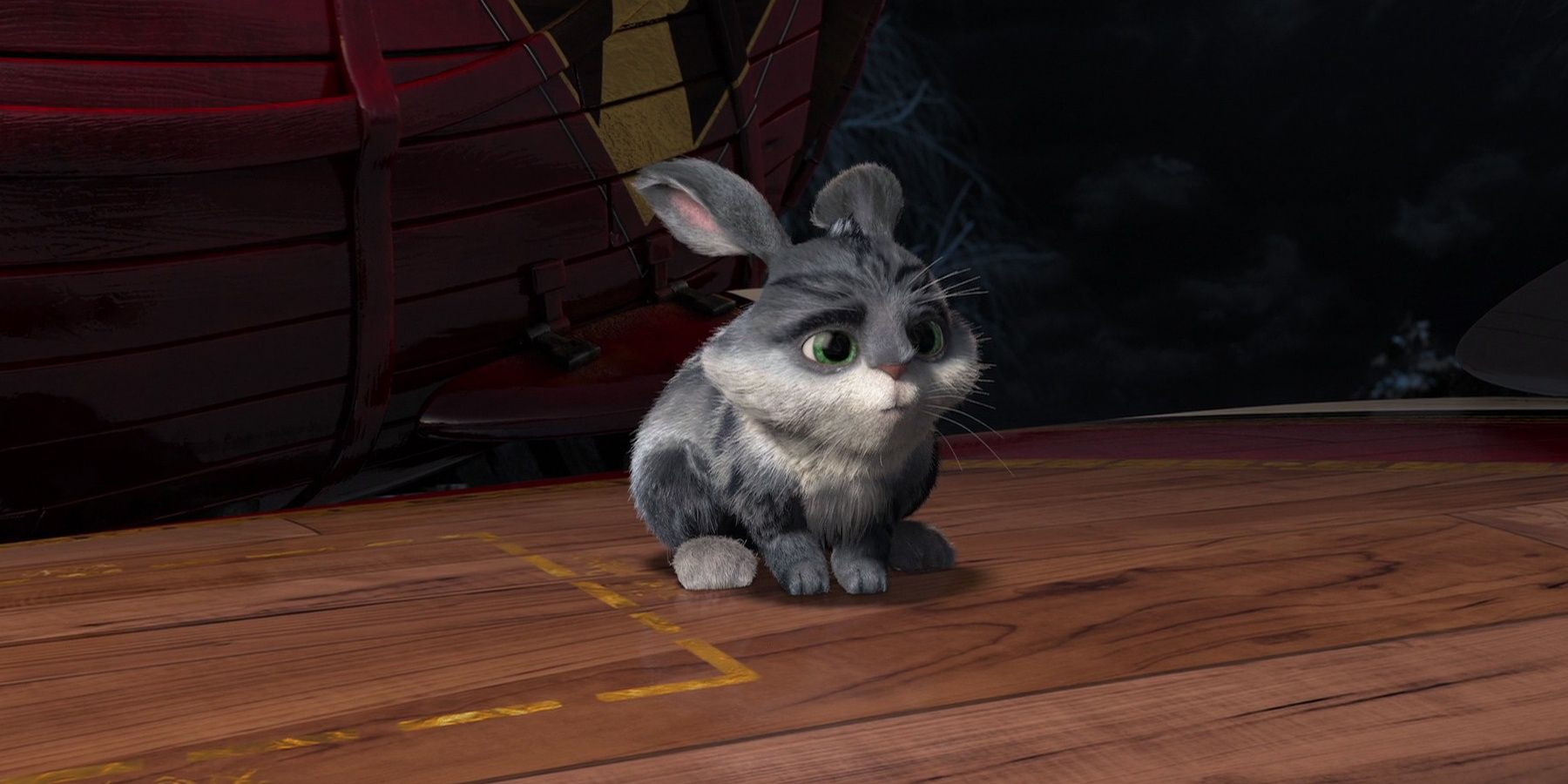 The Bunny turns into small rabbit in Rise of the Guardians